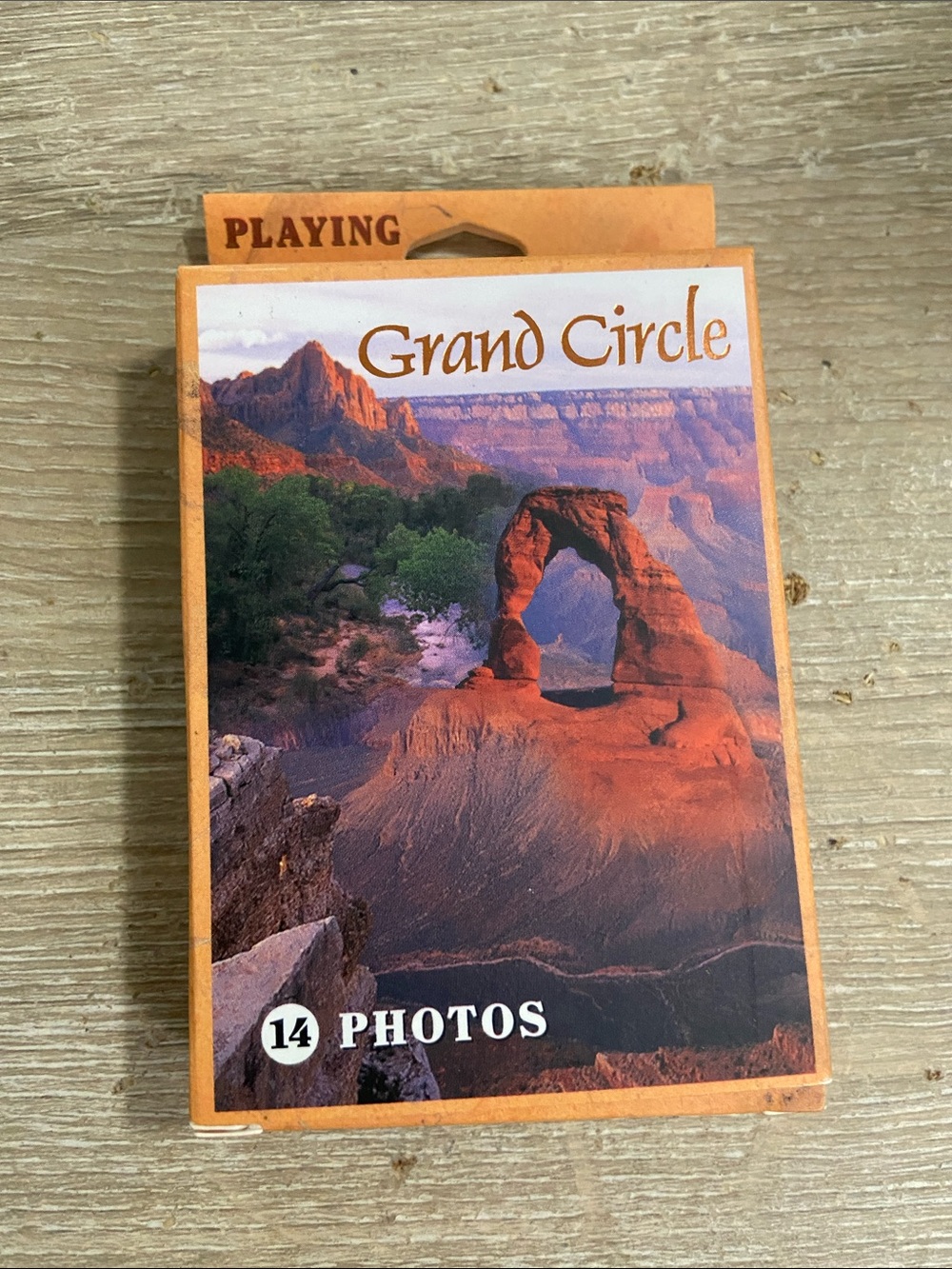 Vintage Grand Circle 4 Corners Playing Cards Deck